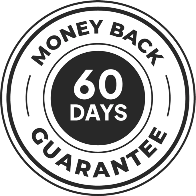 Nervelin 60-day money-back guarantee seal