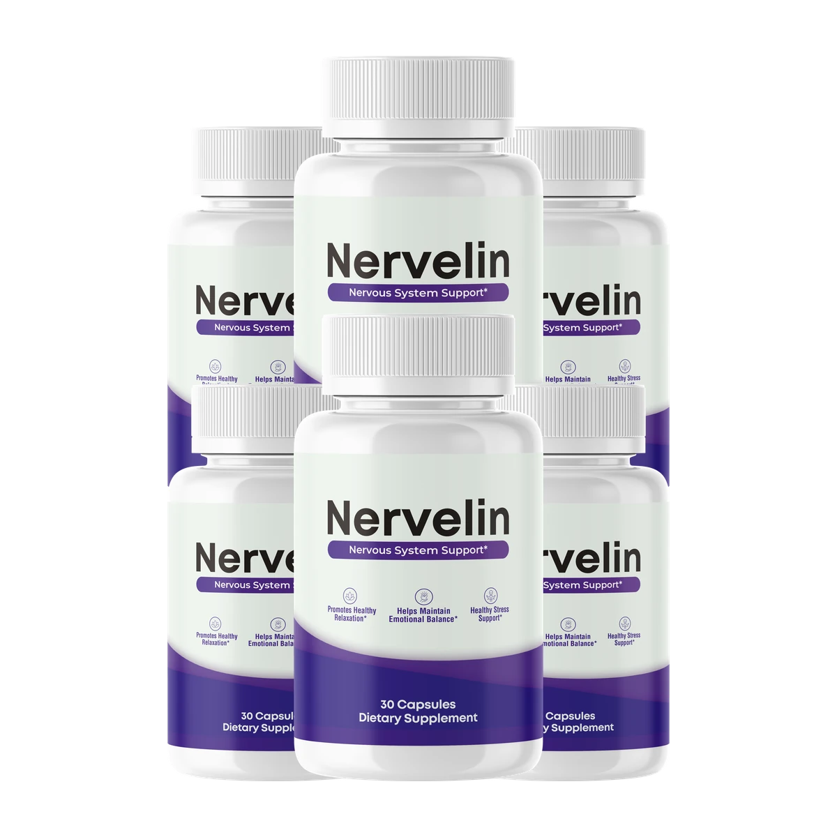 Nervelin 6 bottles bundle, 180-day supply